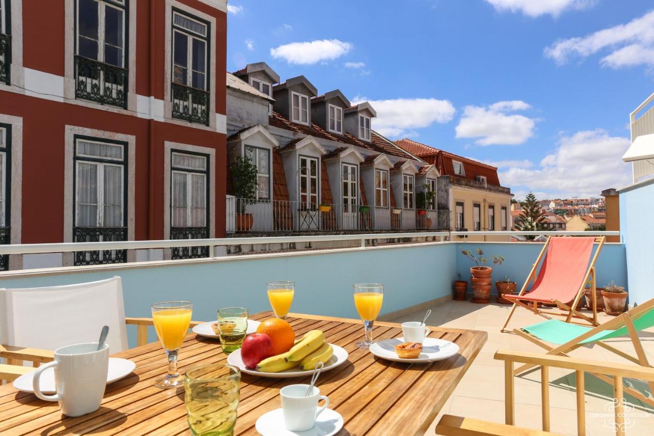 Azulejos' Charming Apartment With Terrace 2 By Lisbonne Collection Eksteriør billede